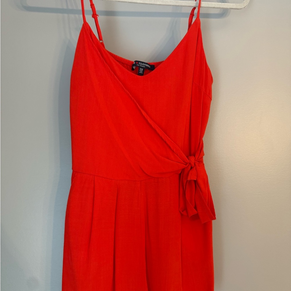 One Clothing Vibrant Red Garment